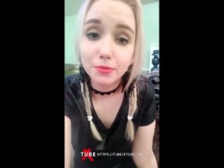 russian chick during treason recorded an appeal to her boyfriend. not looking up from a blowjob to her lover, russian homemade